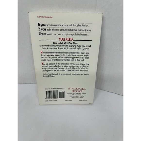 Book- How to Sell What You Make - Marketing Crafts IRS Exhibit Shows Kee… - Picture 3 of 8